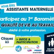 Baromètre qualité de vie au travail des assistantes maternelles 