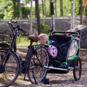 Les remorques vélo : un danger accru  d’exposition des bébés aux polluants