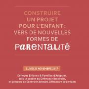 Colloque EFA: Construire un projet pour l'enfant