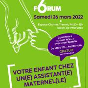 6ème édition du Forum Familles - Assistant(e)s Maternel(le)s